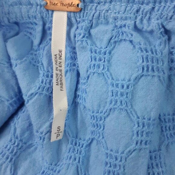 Free People Blue Mini Dress - Picture 8 of 8